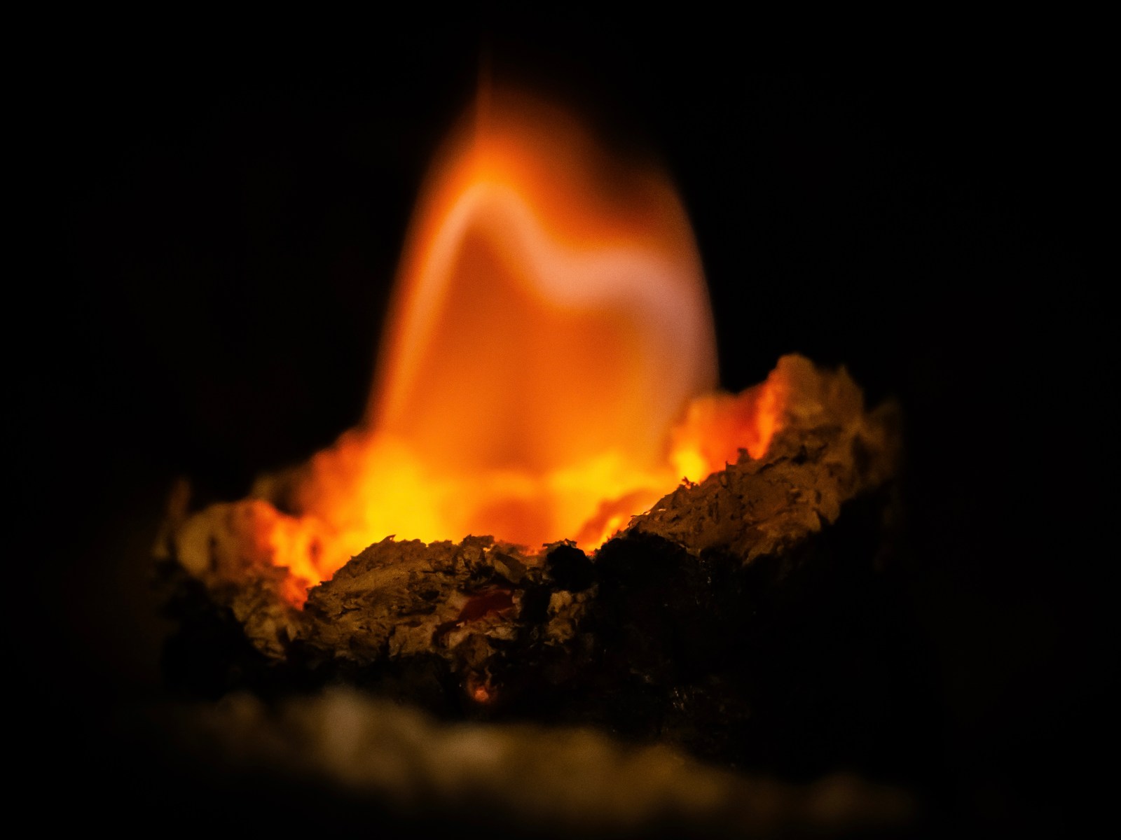 calm, fire, flame, motion, texture, warm light