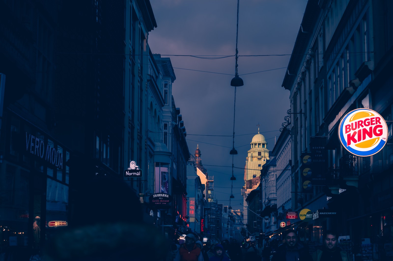 calm, city, muted colours, street