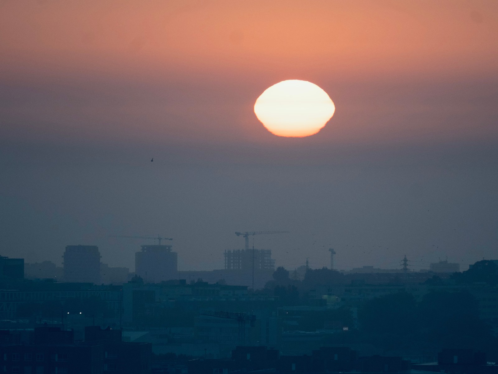 architecture, calm, city, muted colours, silhouette, solitude, warm light